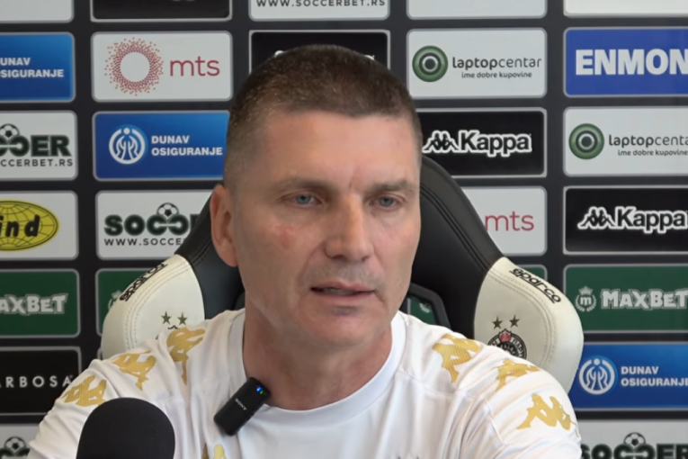 Poraz od Zvezde je bio neprijatan, Blagojević očekuje reakciju: Svaka utakmica sada je kao finale (VIDEO)