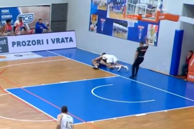 Haos u Čajetini u tri dela: Prvo tuča na parketu, pa sukob sa navijačima, a posle meča Kalinić je ušao u još jedan fizički konflikt (VIDEO)