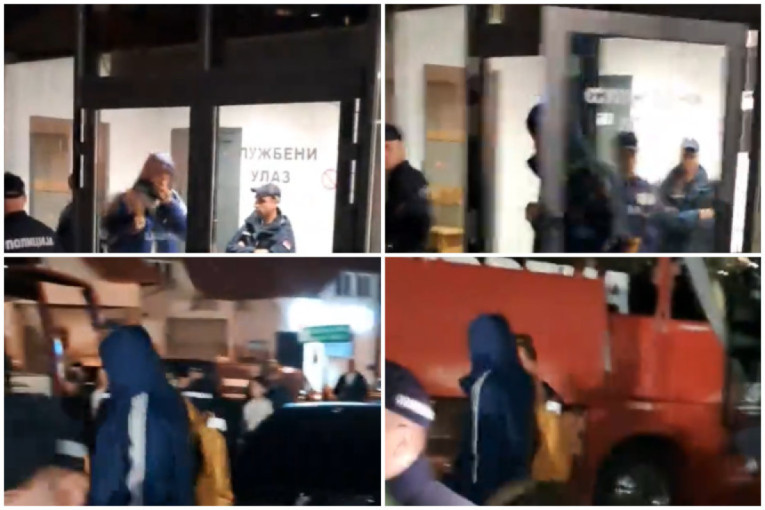 Pojavio se i novi snimak: Kalinić sa kapuljačom na glavi izašao iz dvorane, pogledajte reakciju navijača Zlatibora (VIDEO)
