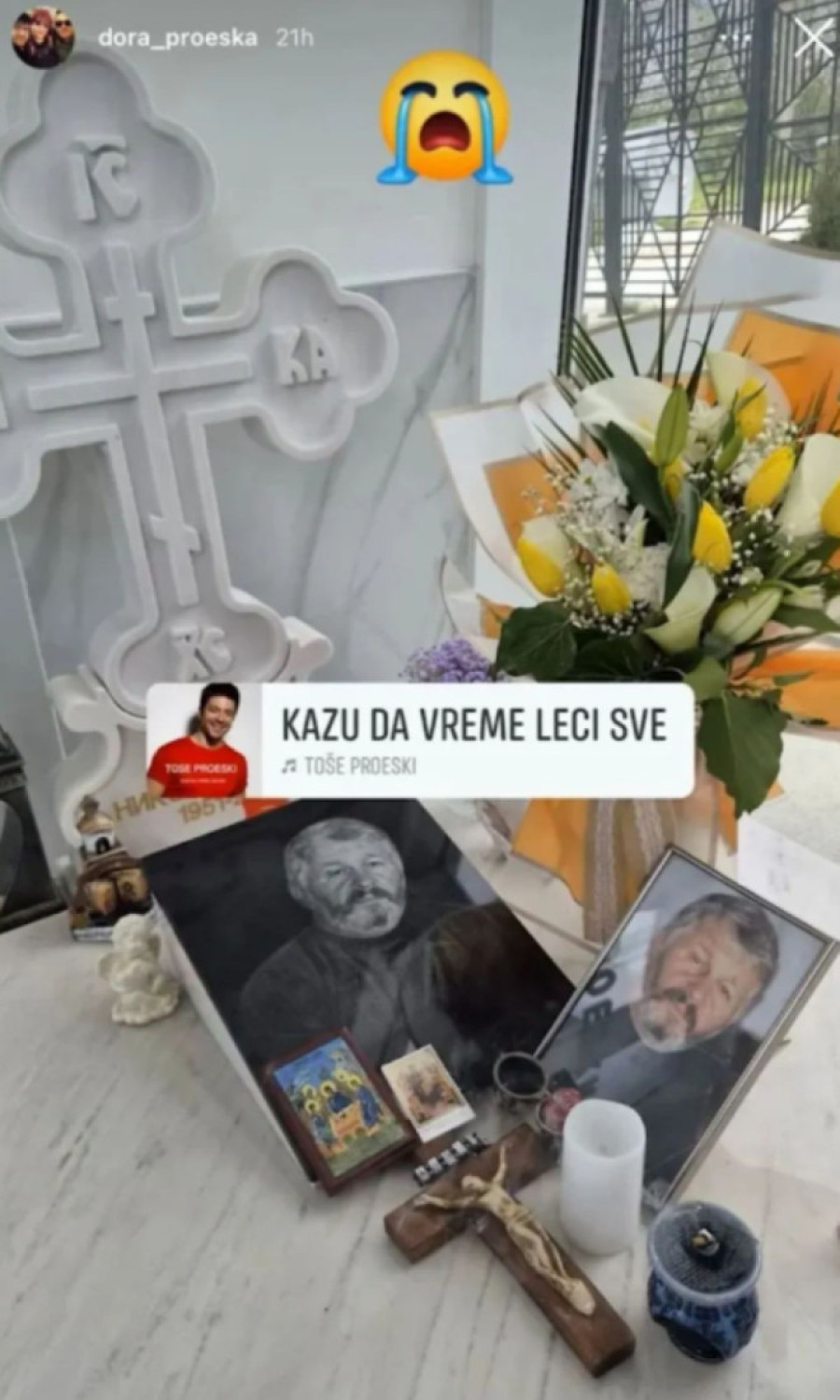 "Kažu da vreme leči sve..." Prošle su dve godine od smrti oca Tošeta Proeskog (FOTO)