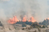 Gorelo dva hektara šume, livada i nisko rastinje: Požar kod Bajine Bašte