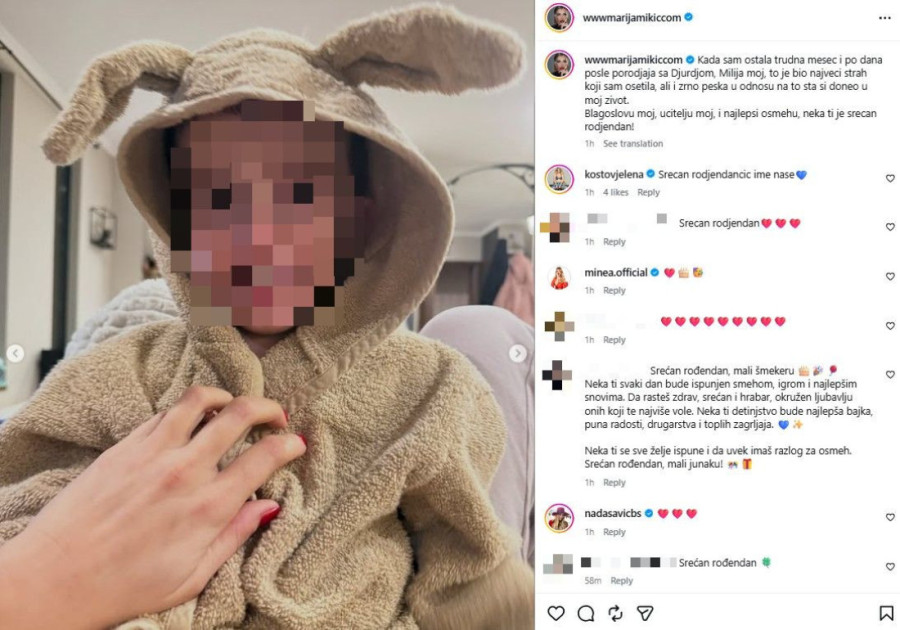 Važan dan za bivše supružnike: Kod Marije Mikić i Jovana Pantića čestitke samo pljušte! (FOTO)