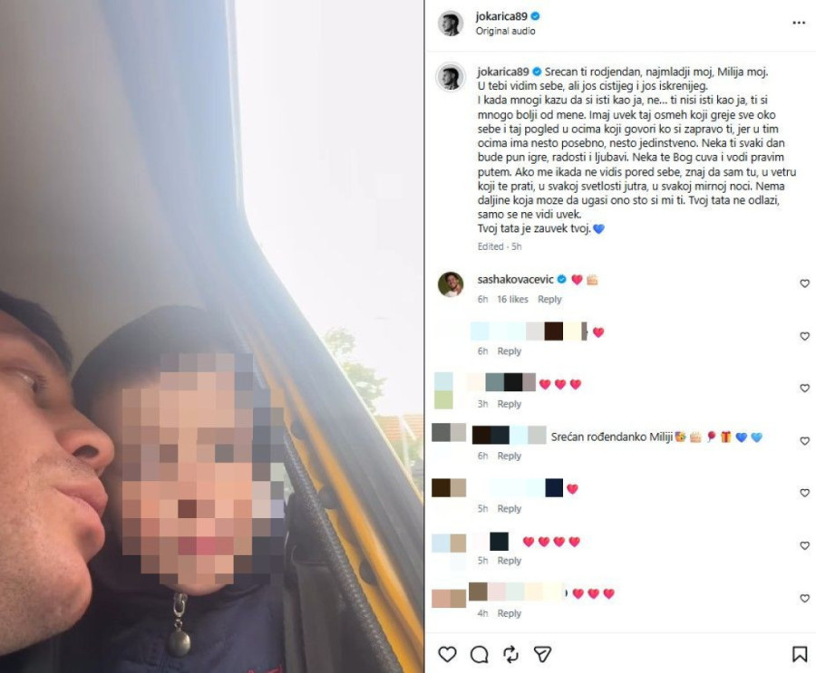 Važan dan za bivše supružnike: Kod Marije Mikić i Jovana Pantića čestitke samo pljušte! (FOTO)