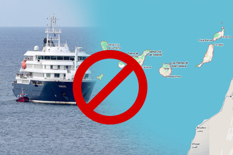 Preokret u poslednjem trenutku! Zaraženi evakuisani na kopno, kruzeru koji nosi opasni virus zabranjeno da pristane na Kanarskim ostrvima