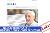 Nastavak okršaja u blokadersko-opozicionim redovima
