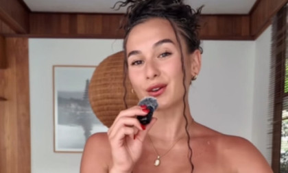 Ovo je telo Džehvine snajke: Skinula se u kupaći, ali u ovome je fora (FOTO)