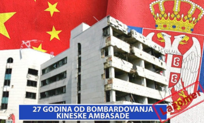 27 godina od bombardovanja kineske ambasade