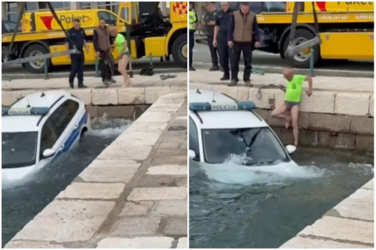 Hrvatskom policajcu se smeje cela država: Evo kako je izgubio službenu "škodu" (VIDEO)