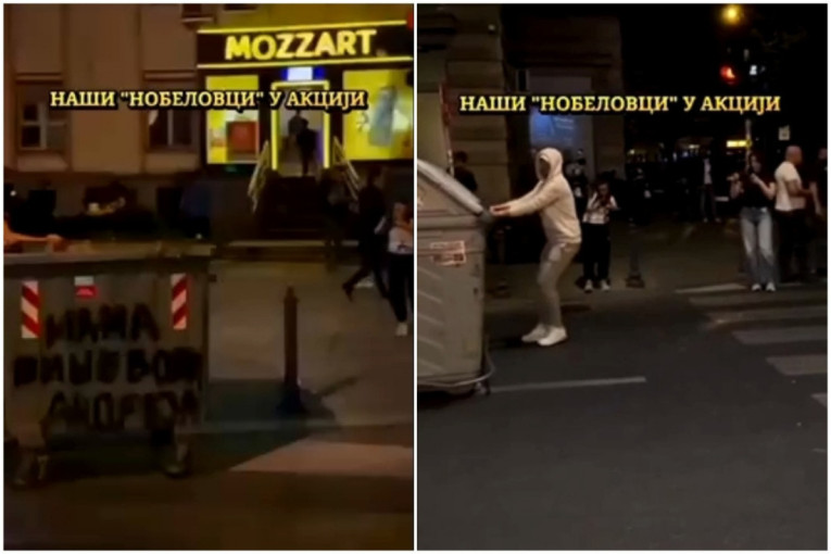 "Nobelovci" u akciji: Evo šta rade štrokaderi na zemunskoj raskrsnici (VIDEO)