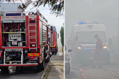 Drama u Novom Sadu! Požar izbio u kući, ima povređenih!
