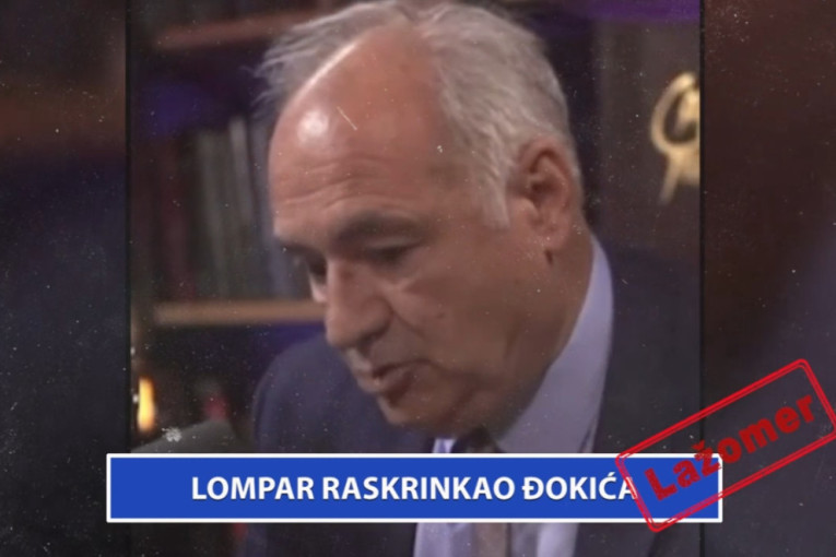 Lažomer: Lompar raskrinkao Đokića