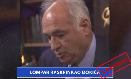 Lažomer: Lompar raskrinkao Đokića