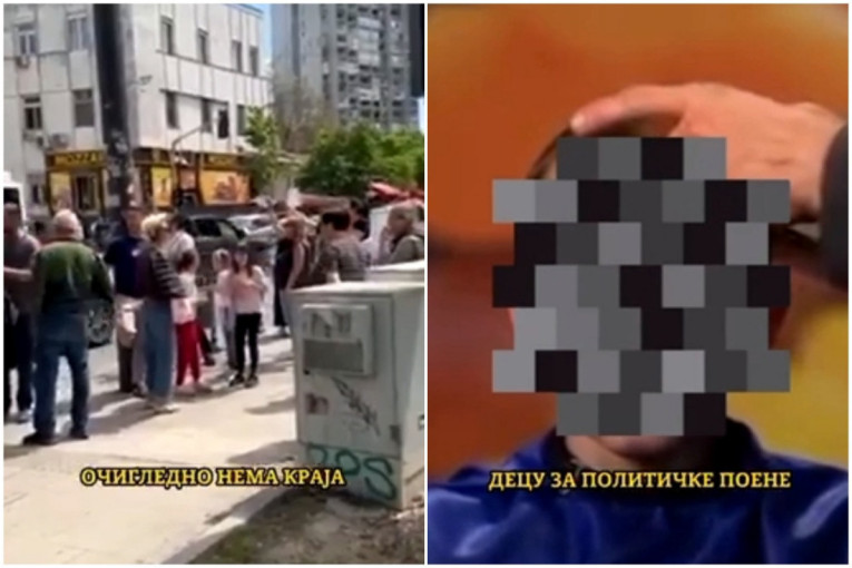 Blokadersko ludilo nema kraja: Lepe nalepnice na maloletne školarce i koriste ih u političke svrhe (VIDEO)
