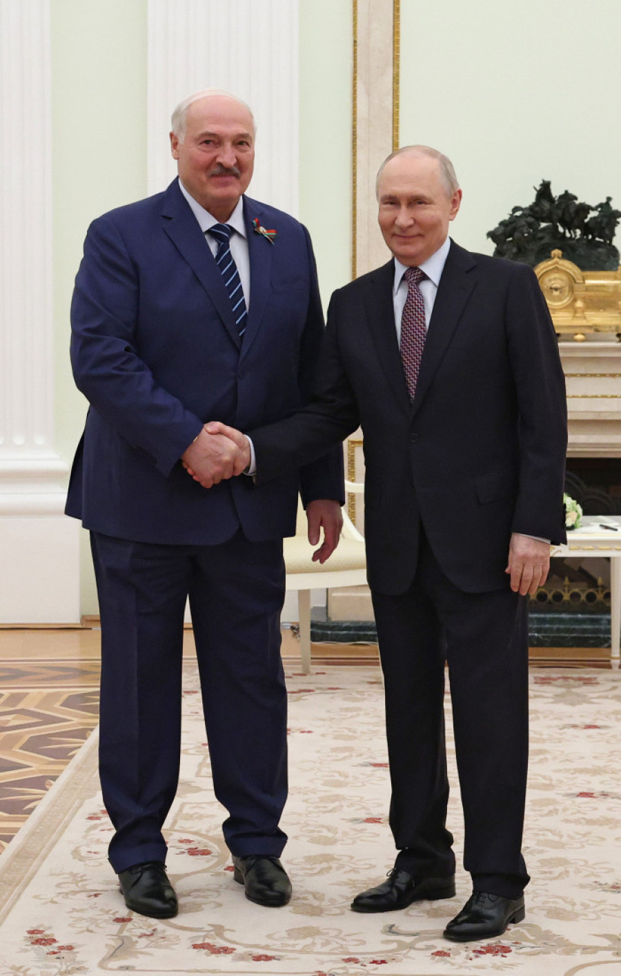 Sastali se Putin i Lukašenko: U Kremlju govorili o Danu pobede nad fašizmom