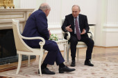Sastali se Putin i Lukašenko: U Kremlju govorili o Danu pobede nad fašizmom