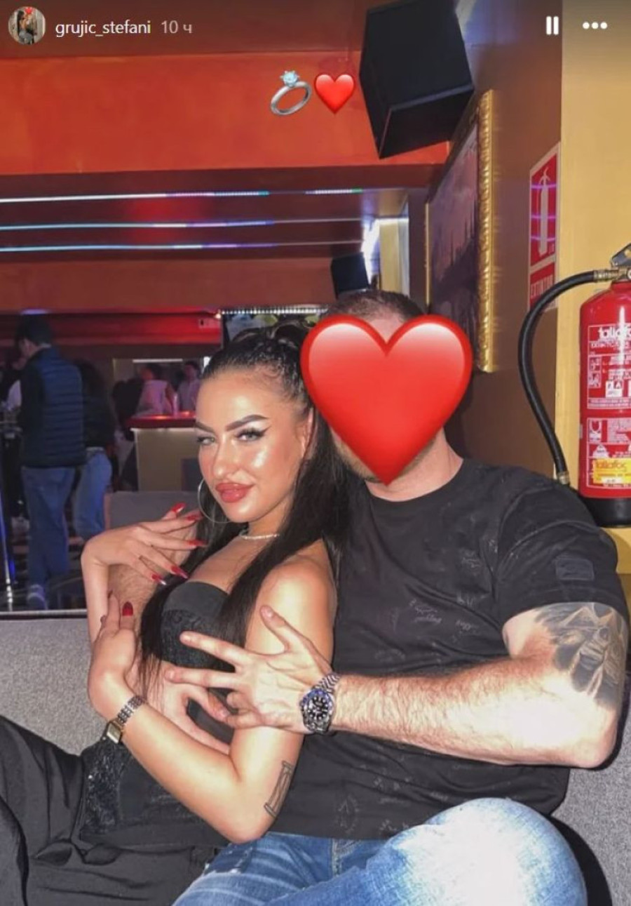 Stefani Grujić pokazala verenika: Fotkama iz provoda zapalila je mreže! (FOTO)