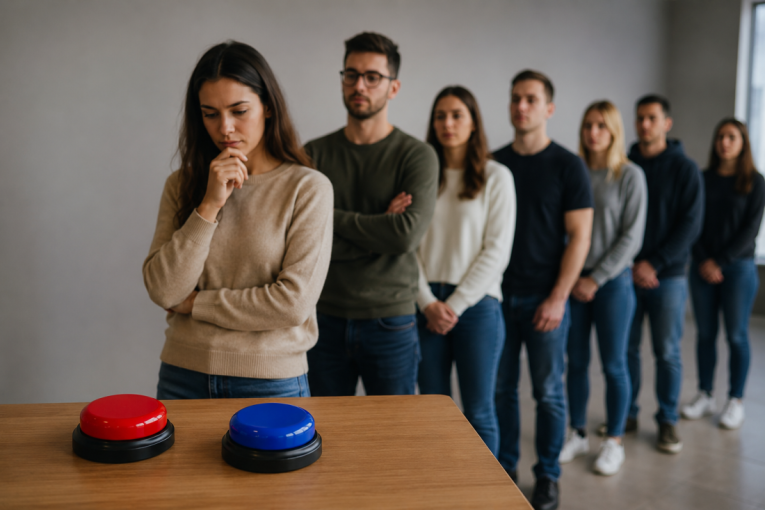 Test ličnosti koji je zaludeo internet: Crveno ili plavo dugme? (ANKETA)