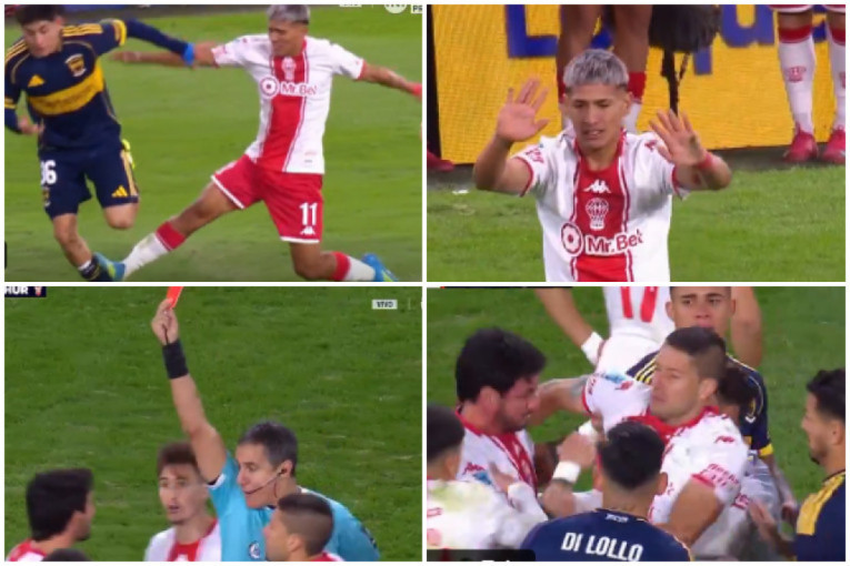 Haos u Argentini: Boka ispala na svojoj "Bombonjeri", videli smo 2 penala, start "za zatvor", 2 crvena... (VIDEO)