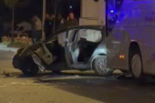 Sudar autobusa i dva vozila napravio kolaps! Više povređenih u Novom Pazaru (VIDEO)