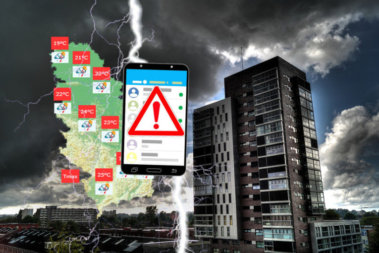 Stižu SMS upozorenja zbog nevremena! RHMZ aktivirao hitnu proceduru