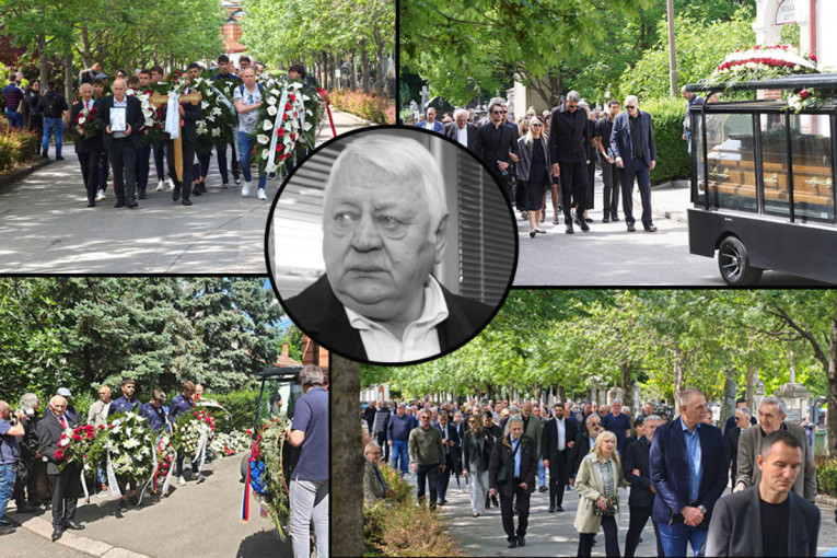 Sahranjen Vladimir Cvetković: Na poslednji počinak ispraćen uz "Đurđevdan" (FOTO)
