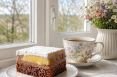 Recept dana: Banana-biskvit kolač koji kombinuje tri teksture u jednom zalogaju