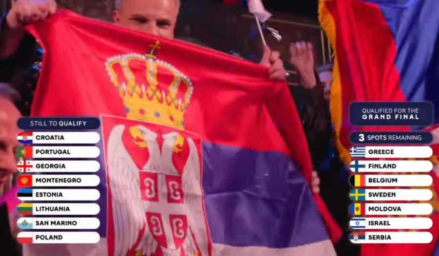 Večeras je drugo polufinale Evrovizije, a ove dve zemlje su apsolutni favorit!