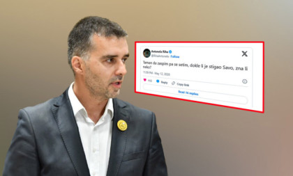 Antonela Riha isprozivala Sava Manojlovića zbog obećane šetnje do Obrenovca! "Dokle li je stigao Savo, zna li neko?"