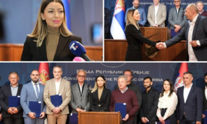 Ministarka dodelila rešenja po programu za podizanje izvoznih kapaciteta: 130 miliona dinara bespovratnih sredstava za 19 kompanija (FOTO)