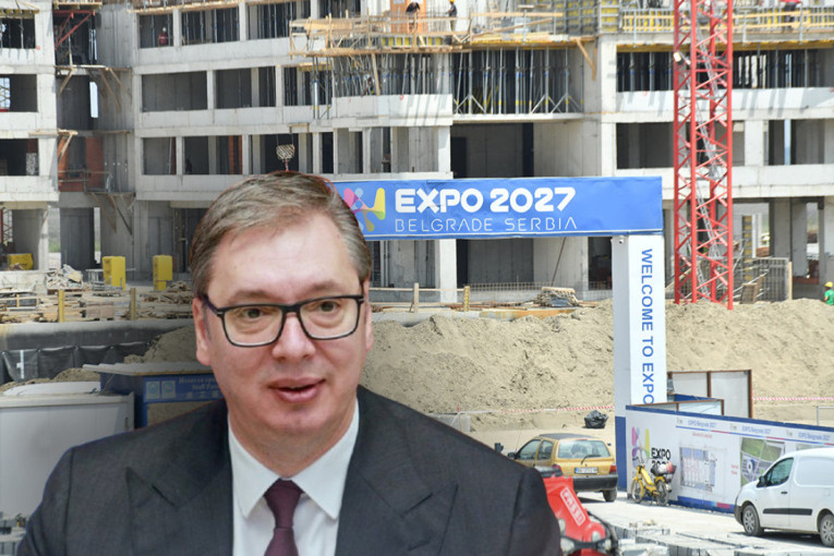Vučić na gradilištu EXPO-a!