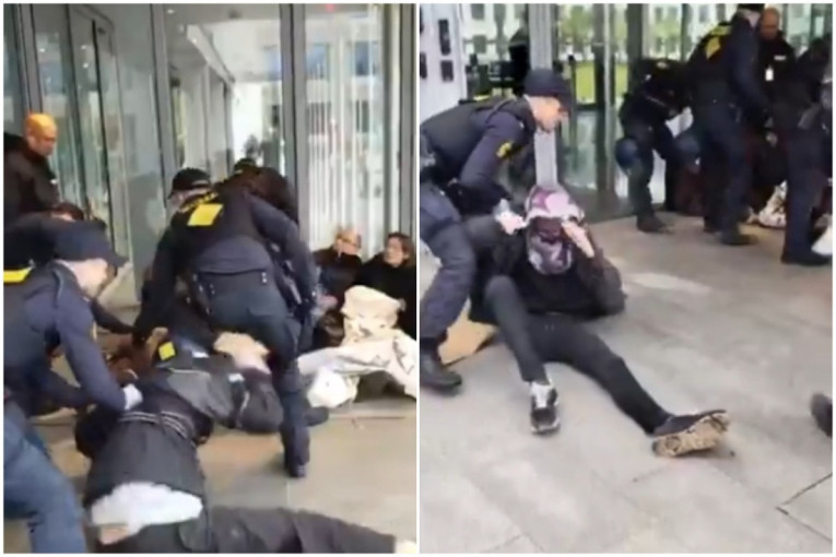 Tukli pendrecima i puštali pse: Evo kako se danska policija odnosi prema blokaderima (VIDEO)