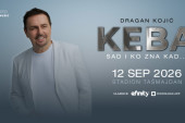 Spektakl koji se čekao decenijama: Keba zakazao koncert karijere 12. septembra na Tašmajdanu pod nazivom "Sad i ko zna kad"!