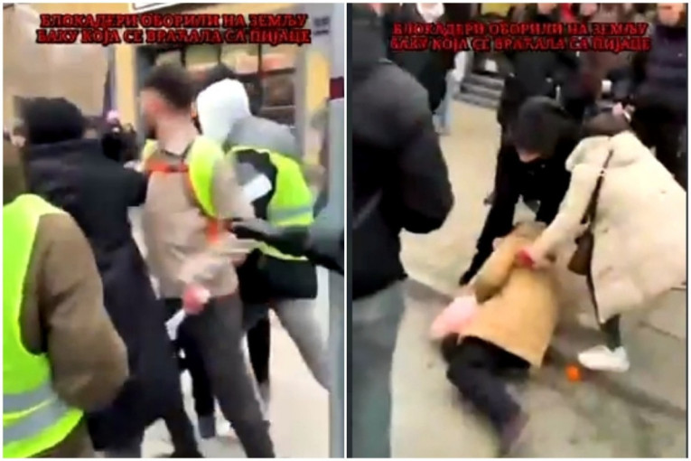 Dvostruki aršini blokaderskog nasilja: Kada oni linčuju građane to je „borba za pravdu“, a kada im se nesrećno vrati – kreće linč! Dokle?!