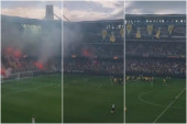 Kažu "tipičan trening": Čak 20 hiljada navijača skandiralo Nikoliću i šampionskom AEK-u (VIDEO)