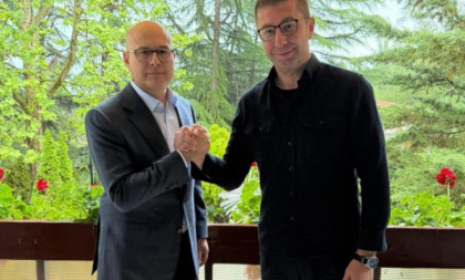 Vučević i Mickoski oči u oči u Skoplju! Pala važna poruka za ceo region (FOTO)