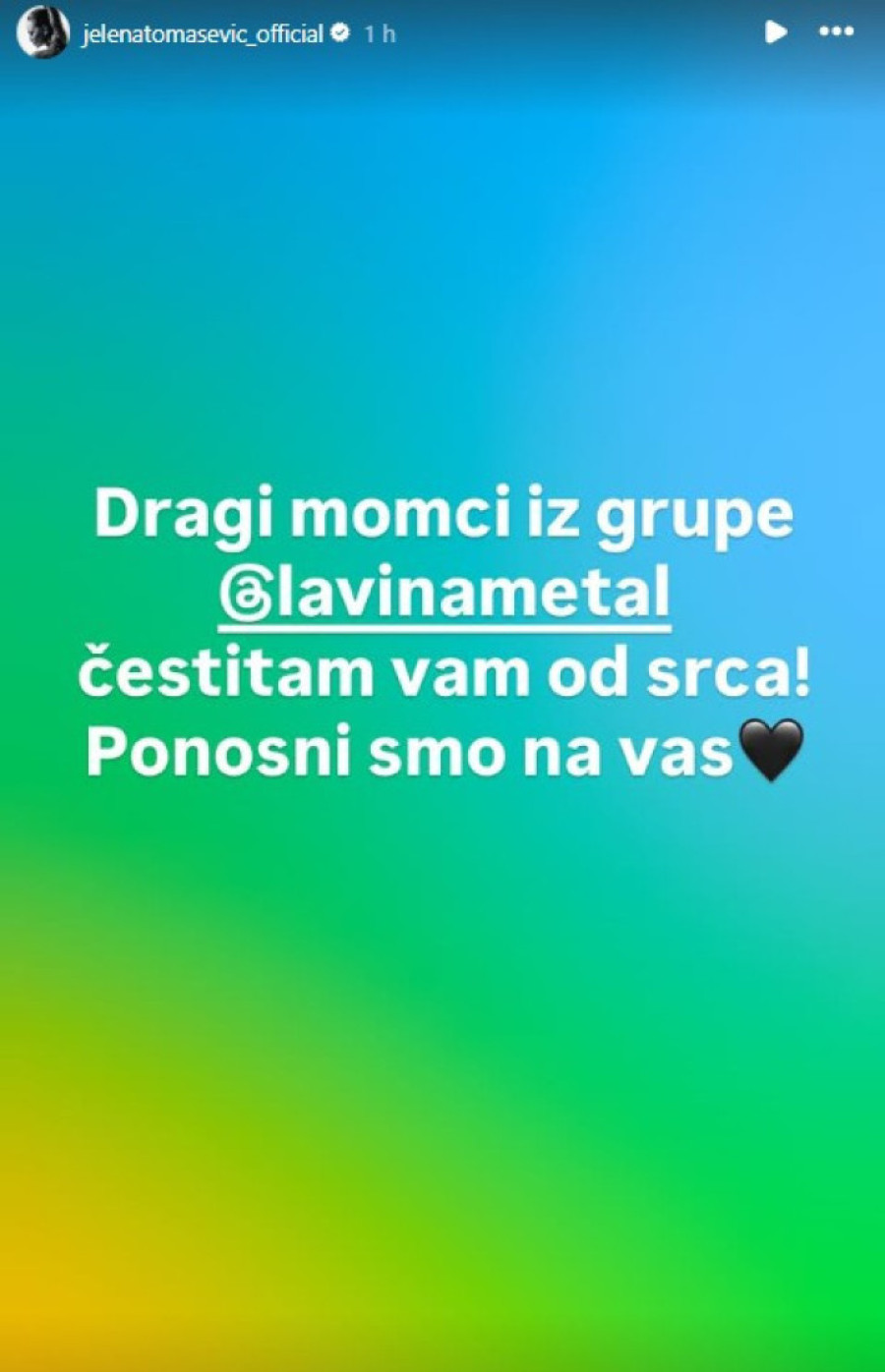 Jelena Tomašević poslala javnu poruku grupi "Lelek": Spomenula i "Lavinu! (FOTO)