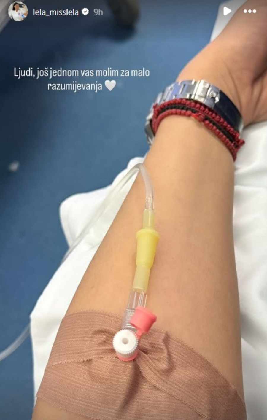 Ponovo pozlilo ženi Slobe Vasića: Završila na infuziji posle drame sa suprugom (FOTO)