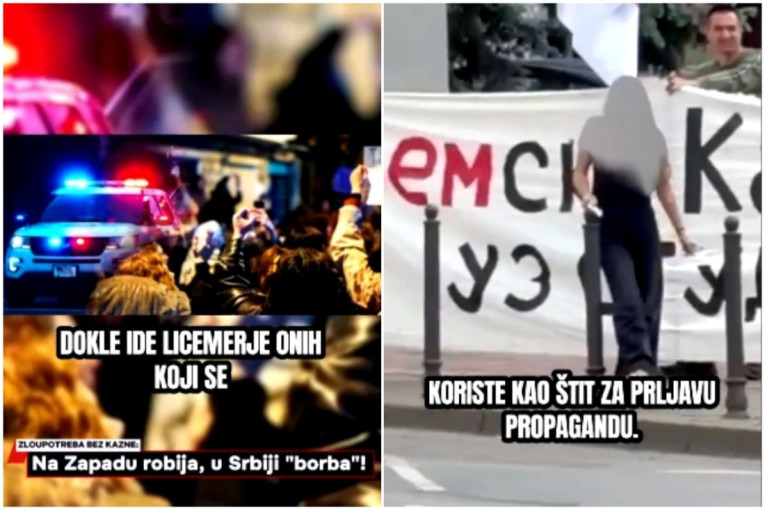 Na Zapadu robija, u Srbiji "borba" (VIDEO)