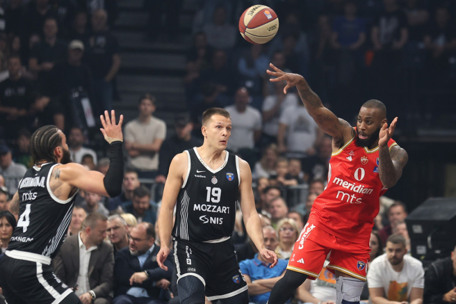 Partizan preživeo dramu posle plus 20! Valjak zadao prvi udarac Zvezdi u polufinalu AdmiralBet ABA lige!