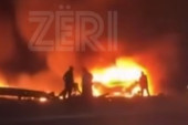 Objavljen prvi snimak jezive nesreće u kojoj su stradali makedonski pevač i njegov sin: Vatrena stihija progutala automobil! (VIDEO)