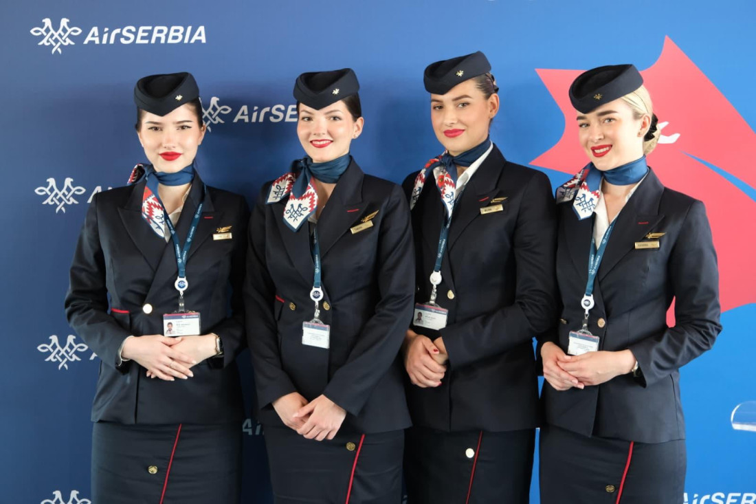 Adrijana Mesarović ispratila avion "Er Srbije" za Toronto: Let posle 34 godine, Beograd sve važnije čvorište (FOTO/VIDEO)