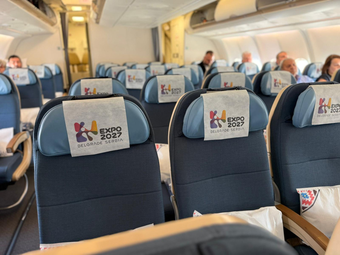 Prvi let iz Beograda za Kanadu u znaku Ekspa 2027 (FOTO/VIDEO)