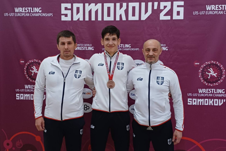 Srbija ima još jednog rvačkog bisera! Habi doneo medalju sa EP za kadete!