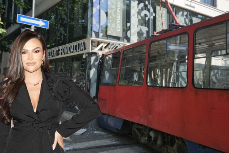 Oglasila se Tamara Milutinović nakon što je tramvaj udario u njenu zgradu: Evo da li je bila u stanu sa porodicom