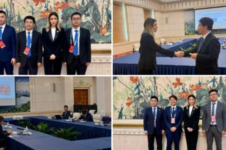 Adrijana Mesarović sa dve kineske kompanije: Borimo se za nova radna mesta i ekonomski napredak (FOTO)