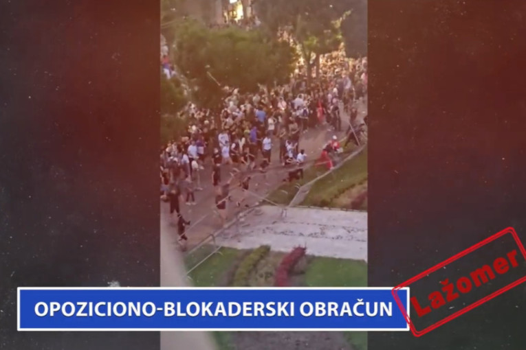 Lažomer: Opoziciono-blokaderski obračun (VIDEO)