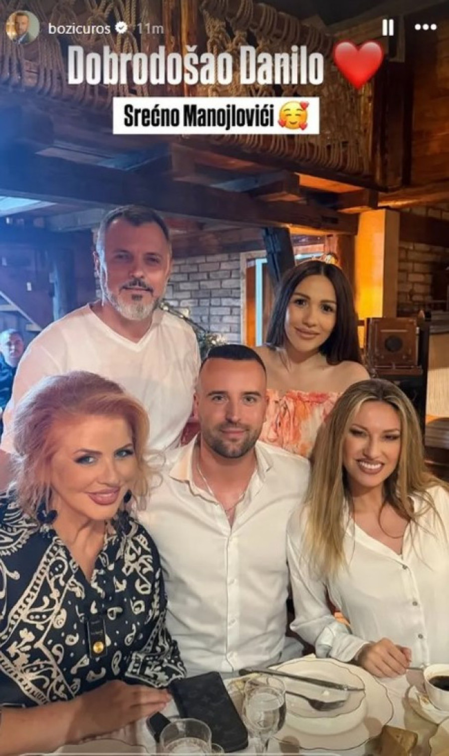 Nenad Manojlović dobio sina, na slavlju i Rada: "Dobrodošao Danilo" (FOTO)