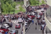 Incident ispred Hrama Svetog Save, pozvana i policija