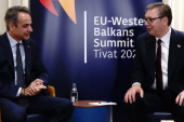 Vučić se sastao sa Kirjakosom Micotakisom u Tivtu