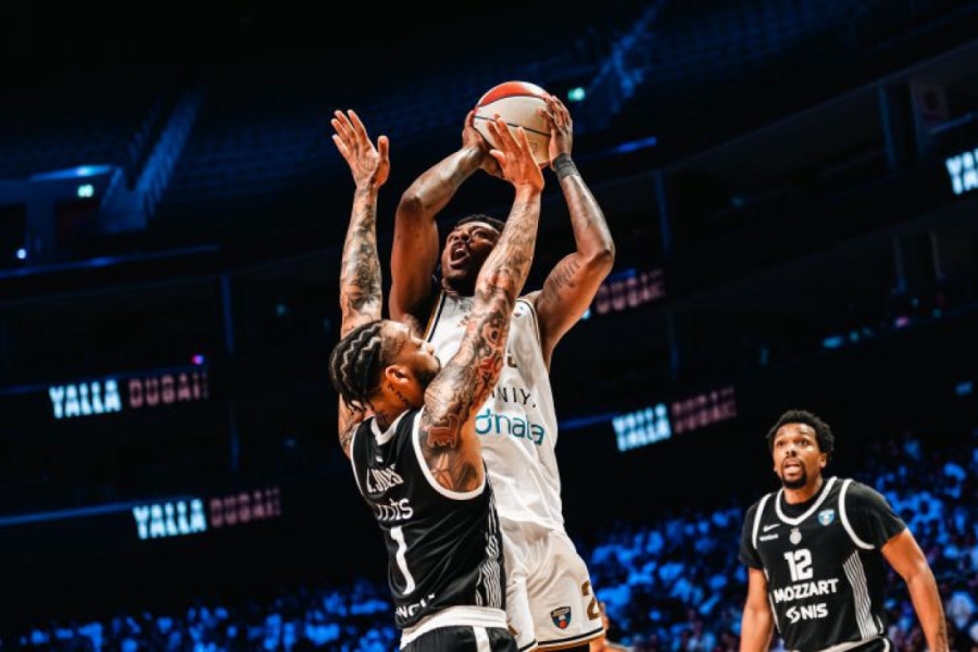 Partizan još ne zna za pobedu u Dubaiju! Valjak ispustio prvu priliku za brejk u finalu AdmiralBet ABA lige!